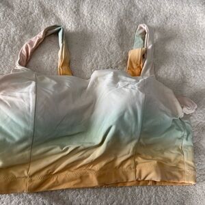 Pastel Ombre swim top
